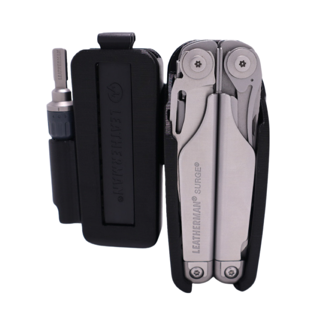 Combo Holster compatible with Leatherman Multi-tool and Bit Kit and Ratchet Driver